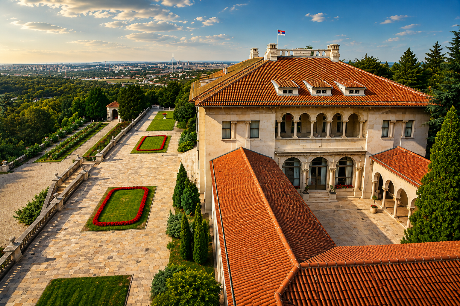 The Royal Palace in Belgrade