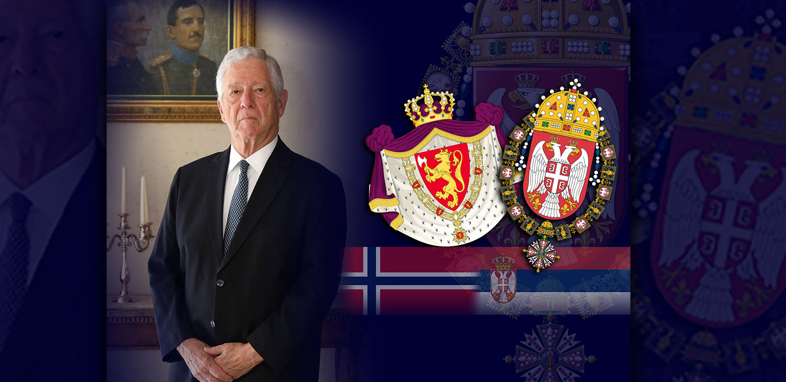 ROYAL FAMILY OF SERBIA’S CONDOLENCES FOR THE DEATH OF KING HARALD V OF NORWAY 