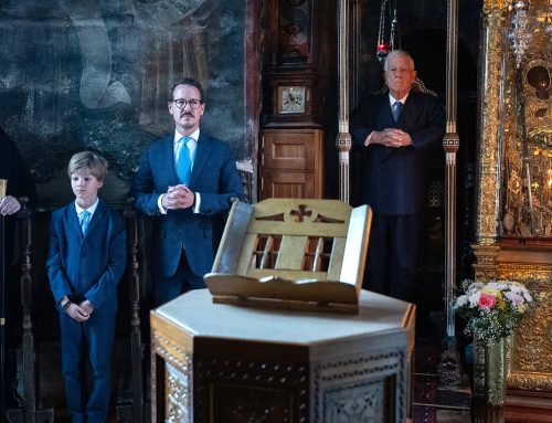 HISTORICAL VISIT – THREE GENERATIONS OF KARADJORDJEVICS IN HILANDAR