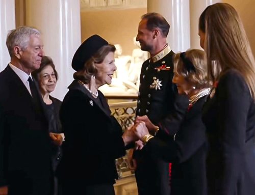 SERBIAN ROYAL COUPLE ATTEND THE FUNERAL OF KING HARALD V OF NORWAY