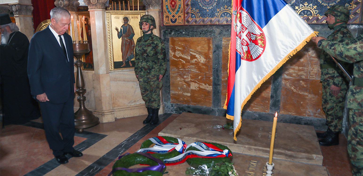 THE ROYAL FAMILY MARKS 92nd ANNIVERSARY OF THE ASSASSINATION OF KING ALEXANDER I 